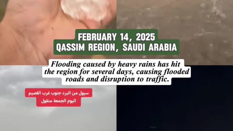 February 14, 2025 Qassim region, Saudi Arabia