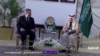 Syrian foreign minister meets Saudi counterpart in first visit abroad