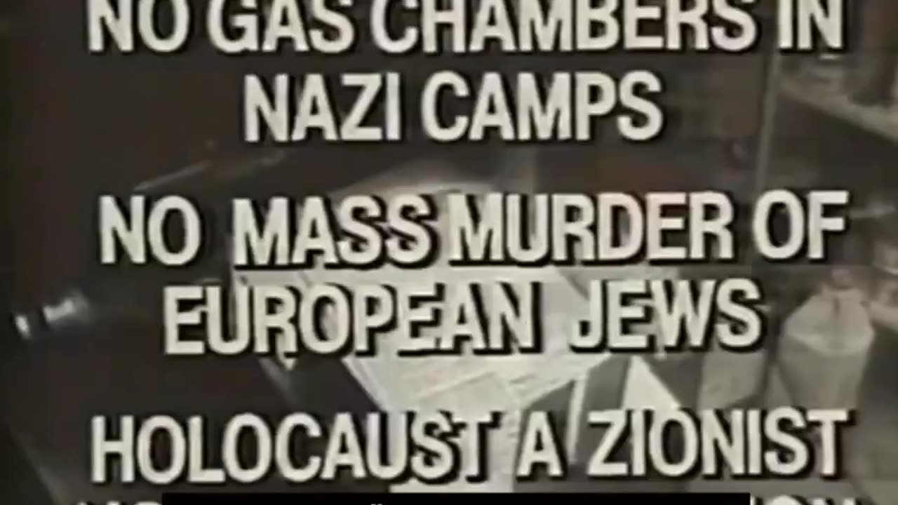 Ernst Zundel - The Holocaust is a Hoax