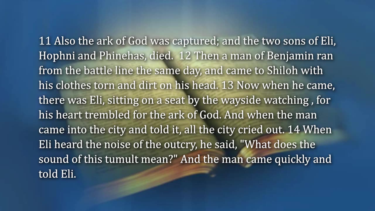 1 Samuel 3:1-4:22, Speak Lord, for Your Servant Hears