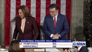 WATCH: Donald Trump Certified As President-Elect... BY KAMALA HARRIS!