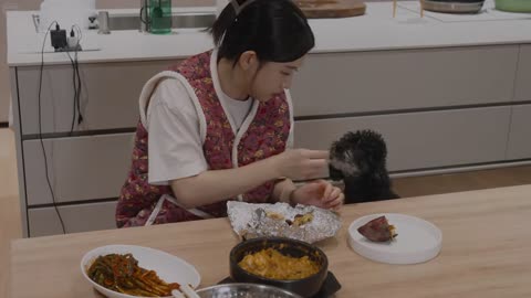 Real Mukbang:) Fresh Radish Kimchi Bibimbap & Soybean Paste Stew ☆ Korean Home Meal