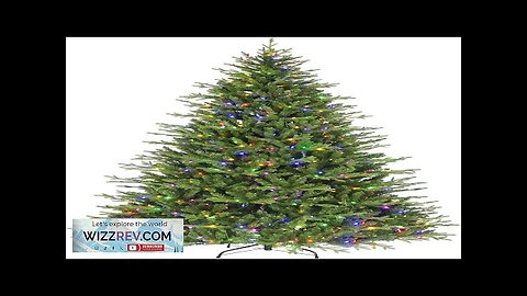 Hykolity 7.5 ft Prelit Christmas Tree 2806 PE&PVC Branch Tips Frasier Grande Review