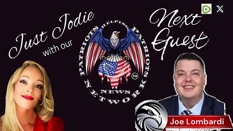 🎙️LIVE AT 9pm EST! Just Jodie featuring Joe Lombardi IRON HAWK FINANCIAL! THE GOLDEN ERA HAS BEGUN!