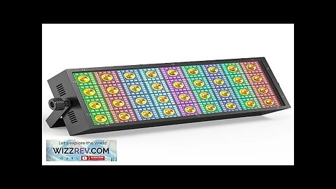 Yiflamefly 200W Wash Lights Square Laser Curtain Effect Stage Lights DMX Control Review