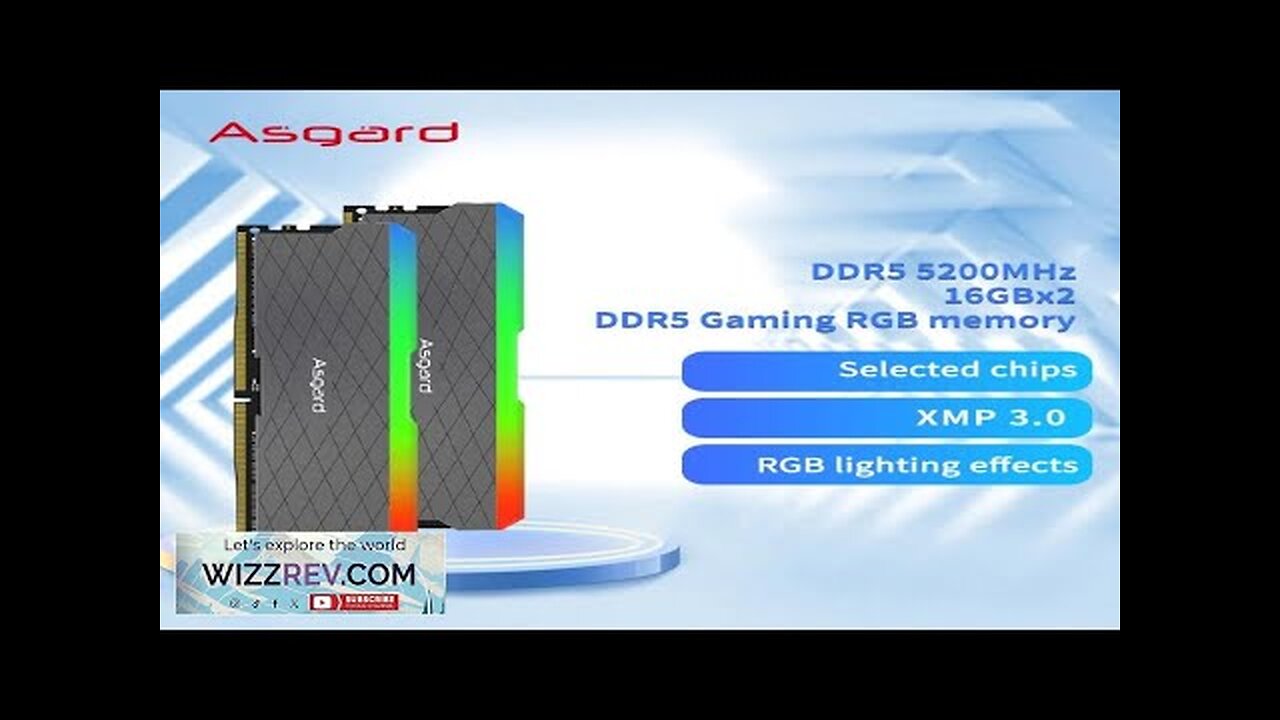 Asgard W2 DDR5 5200MHz 32GB Memory Ram DDR5 5200MHz 5600MHz 16GB x2 Review