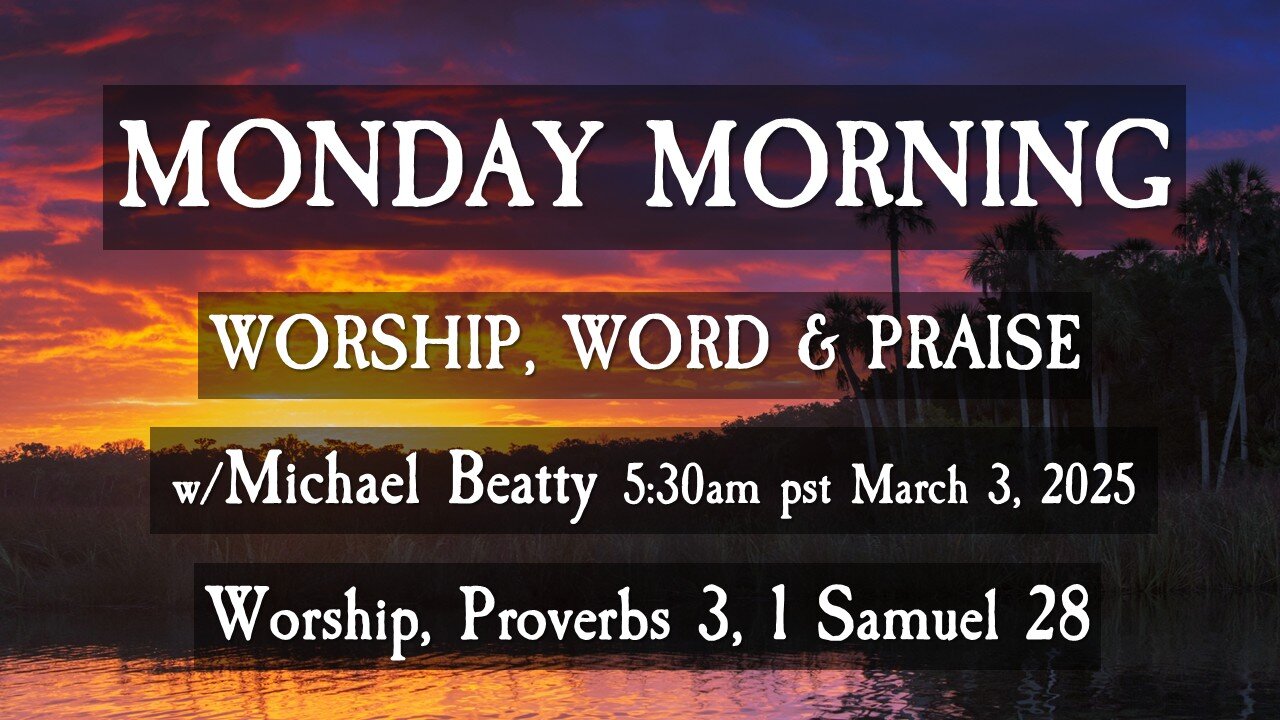 🌤️MONDAY MORNING✝️