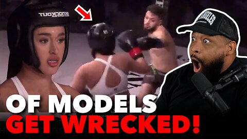 3 Female Models vs 2 MALE Fighters GOES WRONG!