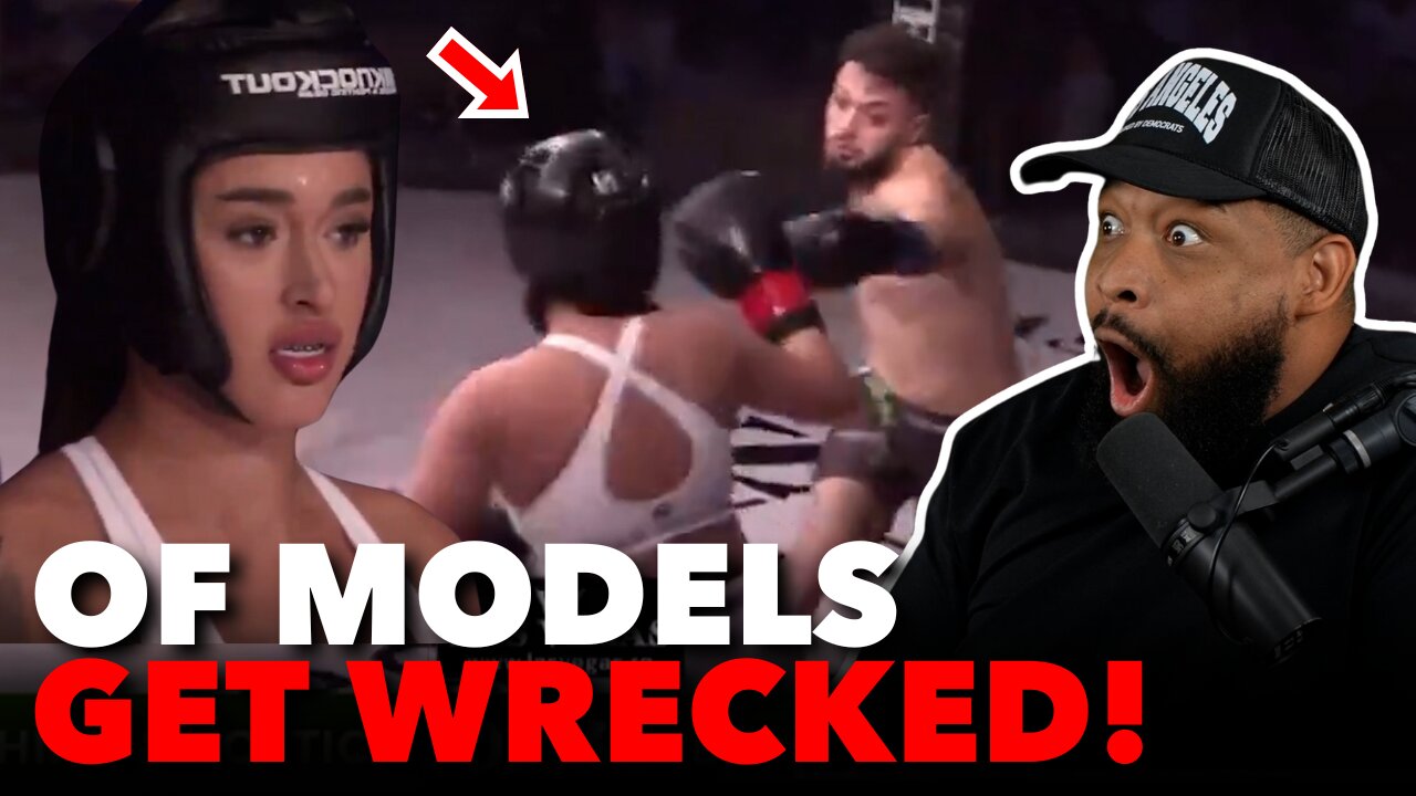 3 Female Models vs 2 MALE Fighters GOES WRONG!
