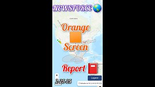 NEWSFORCE 🌎 Orange 🟧 Screen Report! Very active in the Restored Republic! 2-25-25