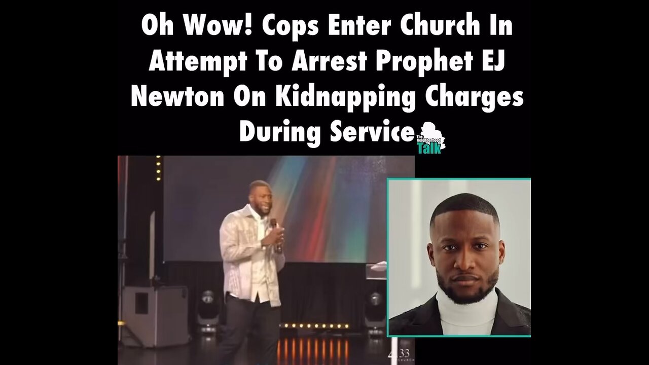 Pastor arrested at church after being charged with kidnapping