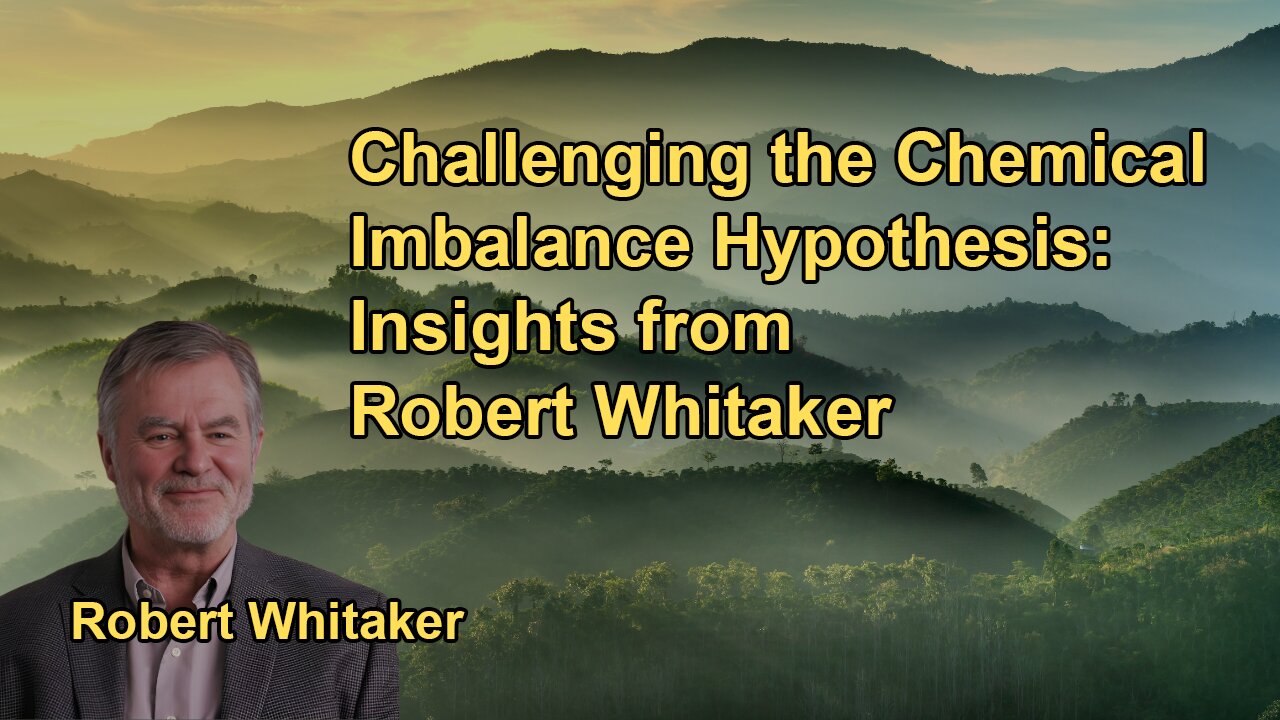 Overview of Research Findings That Challenge the Validity of the Chemical Imbalance Hypothesis