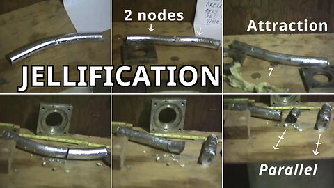 Hutchison Effect: Solid Metal Rod Splits apart like Jelly