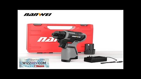 NANWEI 16.8V Lithium-ion Cordless Drill Handheld Universal Brushless Double Speed Driver Review