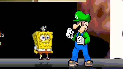 MUGEN - DGuardian's Chars - Orochi Spongebob vs. Luigi Brando - Download