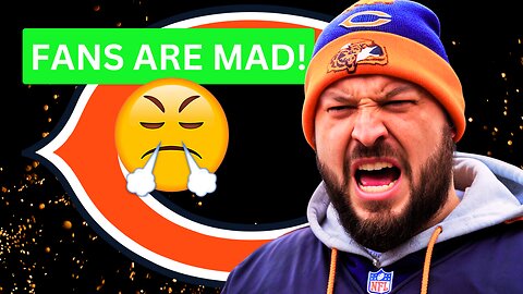 Bears Fans Are FURIOUS After This Decision! 😡