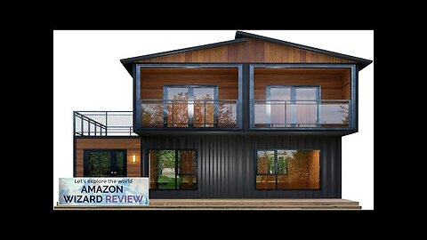 Barn Homes Double Story Flat Pack House with Bathroom and Kitchen Foldable Review