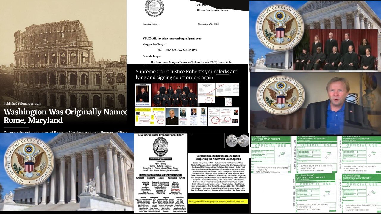 WHAT IS THE STATUS OF OUR SUPREME COURT CASE DOD OR JUSTICE ROBERTS WHO WAS EPSTEIN ISLAND