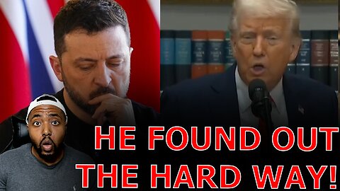 Zelensky FINDS OUT After REFUSING To Apologize As Trump PAUSES ALL Military Aid To Ukraine!