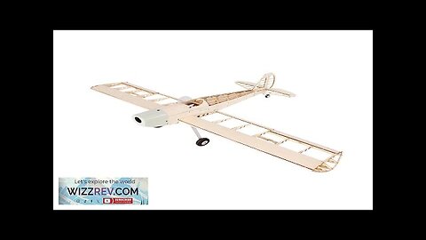 JWRC Walkersky 1020mm Wingspan Balsa Wood RC Airplane Trainer KIT Review