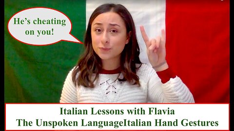 The Unspoken Italian Language Italian Hand Gestures - Italian Lessons