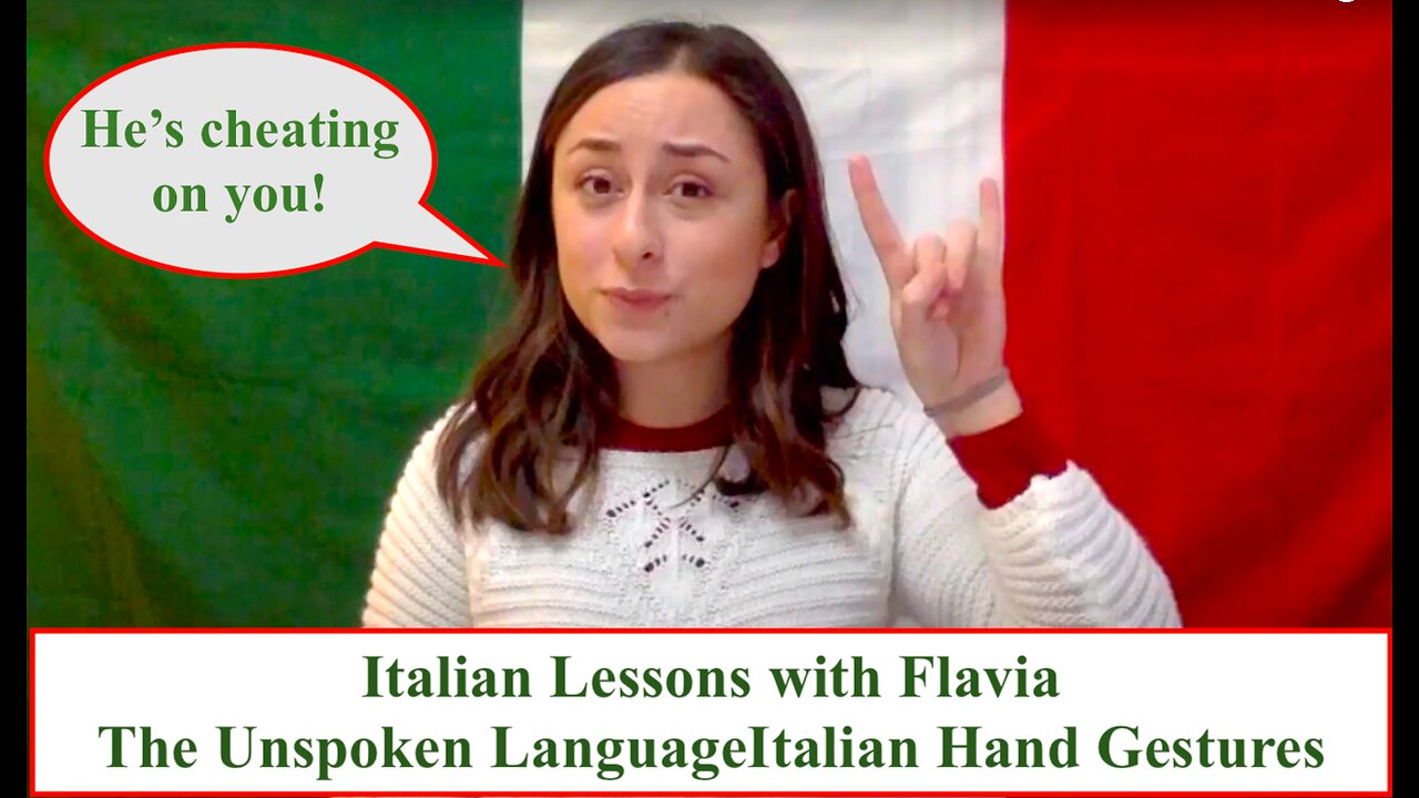 The Unspoken Italian Language Italian Hand Gestures - Italian Lessons