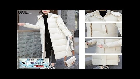 Down Cotton Snow Wear Overcoat Thicken Warm Side Split Jackets New Loose Review