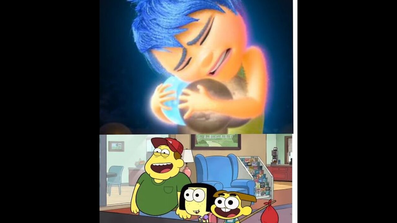 Big city greens characters laugh at joy crying