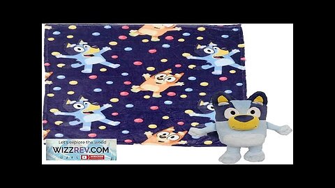 Northwest Bluey Character Hugger Pillow & Silk Touch Throw Blanket Set 40" Review