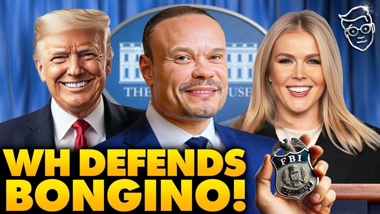 White House Reporters SCREAM Over Dan Bongino at FBI_ Trump_s Press Secretary Gets The Flamethrower