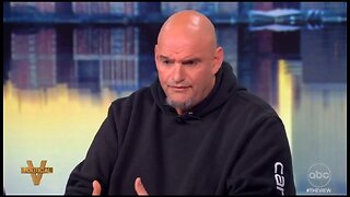 Sen John Fetterman: I Would Make A Terrible Republican