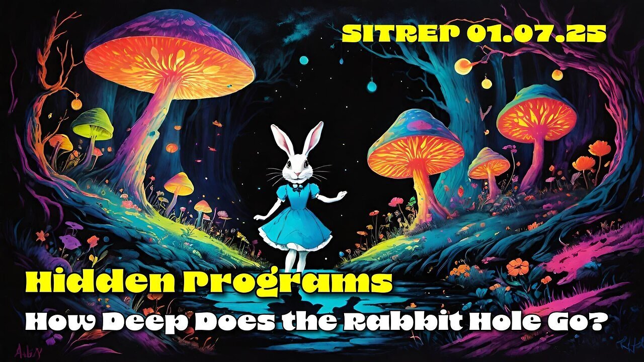 Hidden Programs - Just How Deep Does the Rabbit Hole Go.. SITREP (1-7-.25)