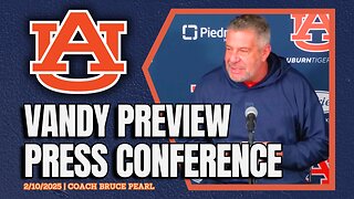 Bruce Pearl Previews Auburn vs Vanderbilt | FULL PRESS CONFERENCE