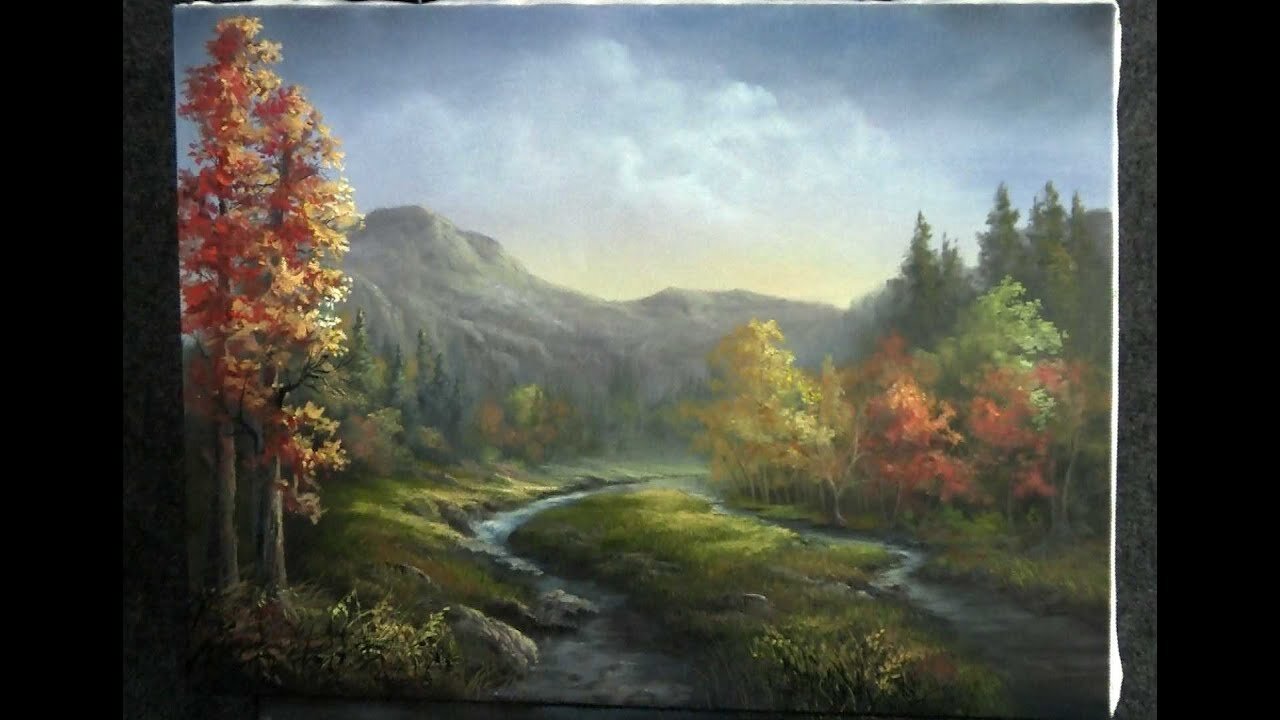 Paint with Kevin Hill - Autumn River 2015