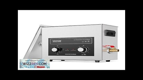 VEVOR 6L Ultrasonic Cleaner with Heater Timer & Basket Professional Digital Sonic Review