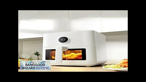 XIAOMI Mijia Smart Air Fryer 5.5L Home Smokeless Electric Oven Visible Capacity Review