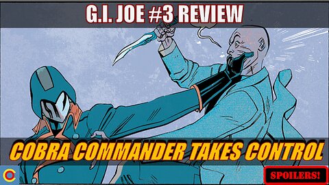 Clutch Spies On Cobra Commander's Scheme in G.I. Joe #3