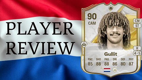 90 ICON GULLIT SBC PLAYER REVIEW! FC 25 ULTIMATE TEAM