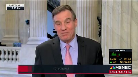 All-Around Snake Mark Warner SQUIRMS Once He Realizes He ADMITTED Trump Fixed The Border