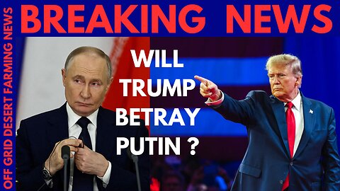 BREAKING NEWS SPECIAL REPORT: WILL TRUMP BETRAY PUTIN ?? PEACE TALKS START IN SAUDI ARABIA