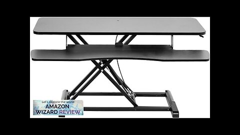 VIVO 42 inch Desk Converter K Series Height Adjustable Sit to Stand Review