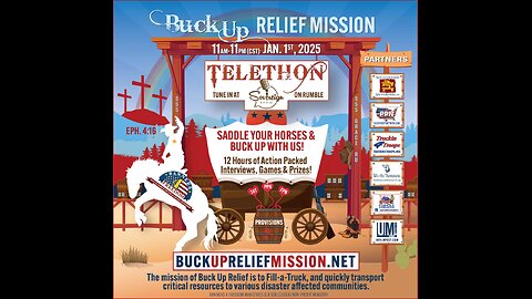 Buck Up Relief Mission Telethon