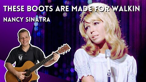 Como tocar THESE BOOTS ARE MADE FOR WALKIN' (Nancy Sinatra) - Aula Completa + PDF