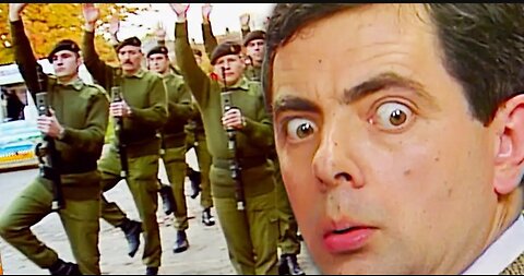 Mr bean army , comedy vedio