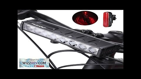 LAOTIE B06 B08 5000Lm Brightness Bike Headlight 8 LED Large Beads Dual Review