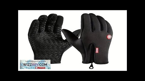 XANES Windproof Warm Gloves for Winter Anti Slip Silicon Touch Screen Full Review