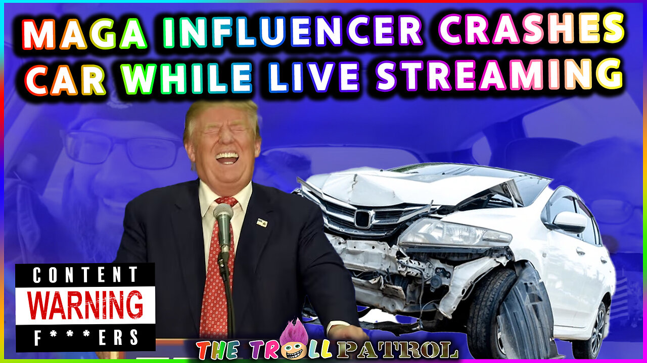 MAGA Influencer Claims God Cleared A Path To The Capitol Then Crashes Car While Live Streaming