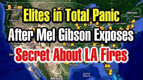 Elites in Total Panic After Mel Gibson Exposes Secret about LA Fires