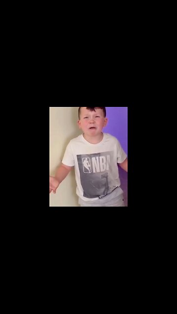 Poor Boy Didn't Know That The Cold Weather Shrinks Them