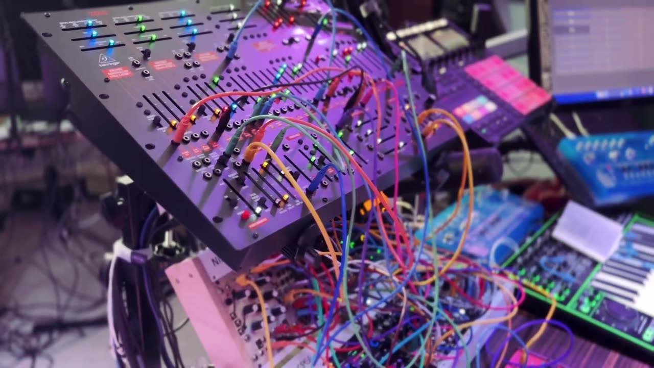 Generative modular with Behringer 2600 integrated